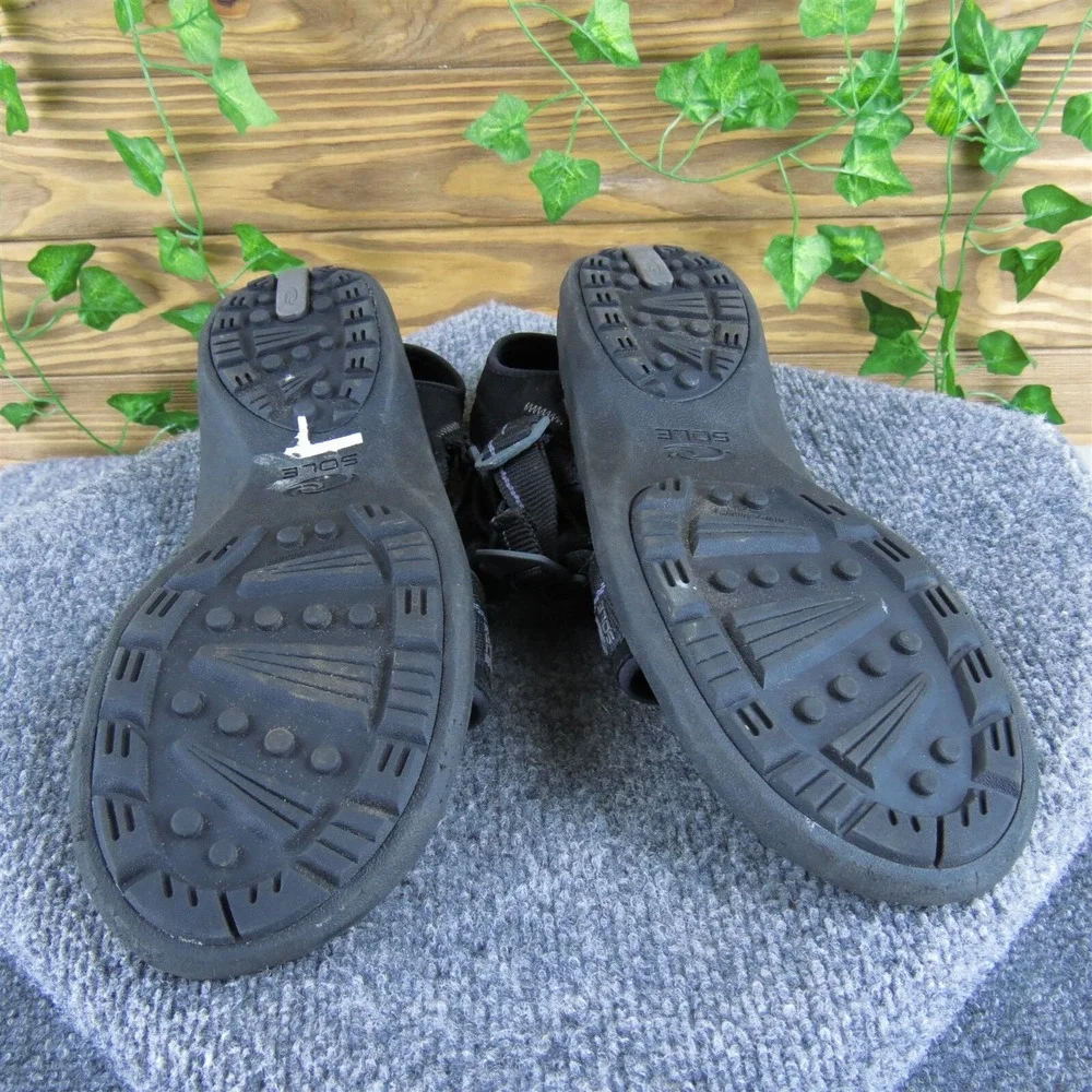 Sole Men's  Strappy Black Synthetic Size 11 Medium Gently‎ Used 2025